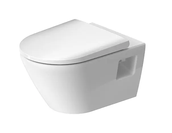 Duravit D-Neo - Inodoro suspendido, Rimless, blanco (ref. 2578090000) — imagen de producto publicada por sanitino.es