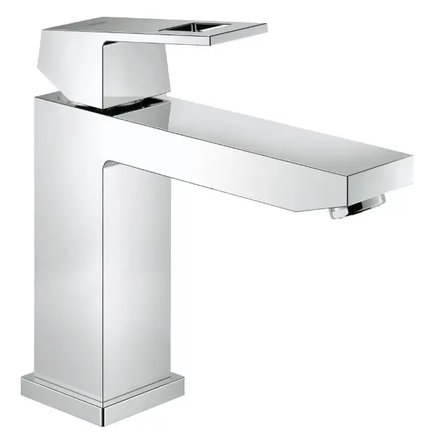 Grohe Eurocube Grifo Monomando de Lavabo M, cromo (ref. 23446000) — imagen de producto publicada por sanitino.es