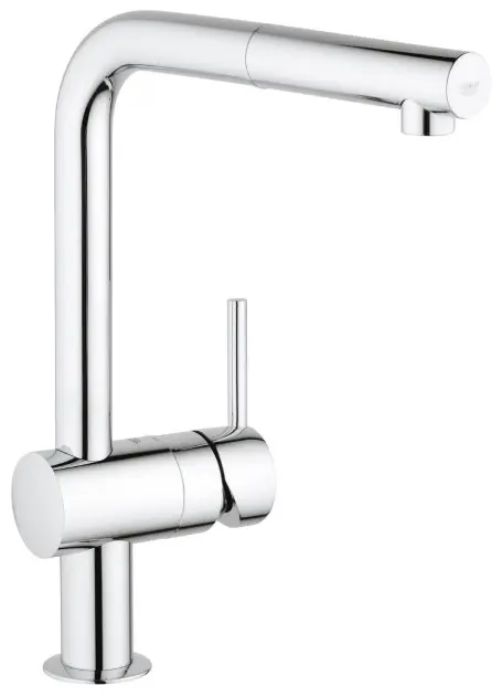 Grohe Minta Grifo de Fregadero con Caño Extraíble, cromo (ref. 32168000) — imagen de producto publicada por sanitino.es