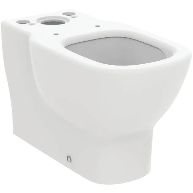 Ideal Standard Tesi — Inodoro combinado, desagüe vario, AquaBlade, blanco mate (ref. T0082V1) — imagen de producto publicada por sanitino.es
