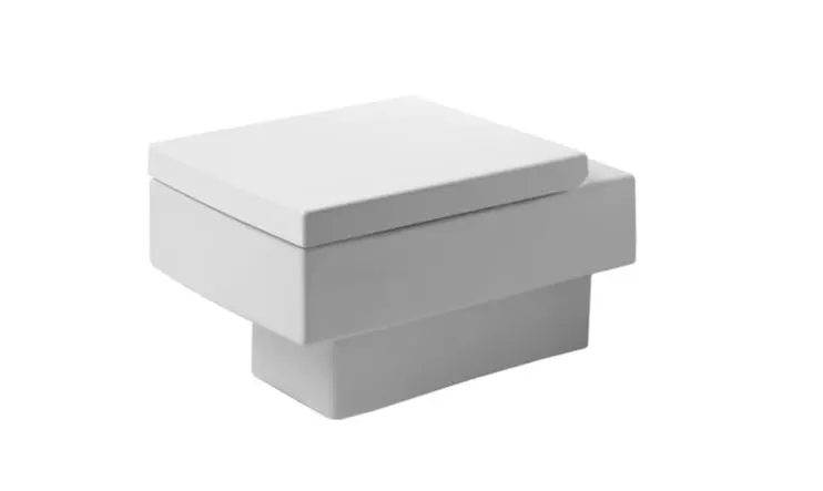 Duravit Vero - Inodoro suspendido, 370x545mm, desagüe posterior, blanco (ref. 2217090064) — imagen de producto publicada por sanitino.es