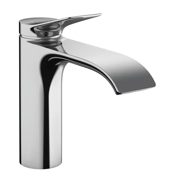 Hansgrohe Vivenis Grifo de Lavabo 110 con desagüe, EcoSmart, cromo (ref. 75020000) — imagen de producto publicada por sanitino.es